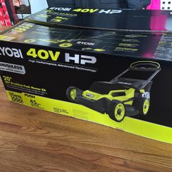 RYOBI Electric Mower 20” NEW