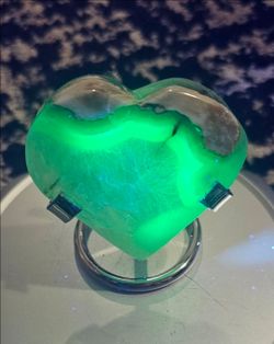 🩶 Crystals | Volcano Agate Heart 🩶
