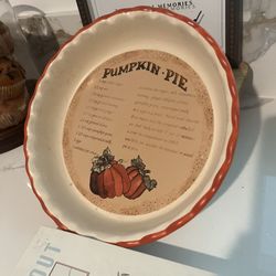 Pumpkin Plate Decor 