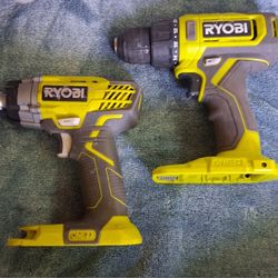 Ryobi Impact Drill And Drill