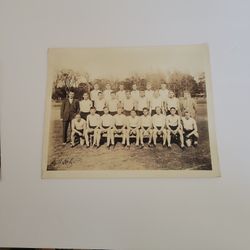 Track Team Photo Vintage 1935