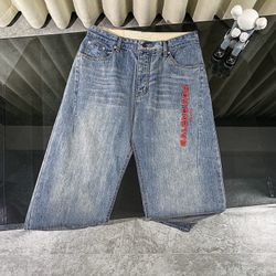 Balenciaga Men’s 2025 Jeans New 