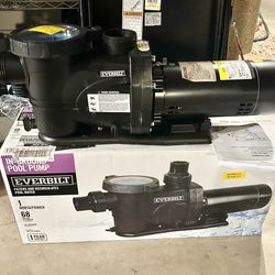 Everbilt 1 HP 2-Speed Pool Pump 230-Volt 