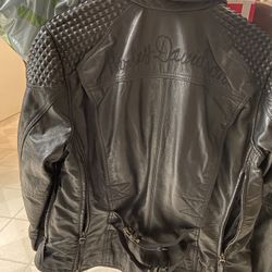 Women’s Harley Davidson Leather Riding Jacket 