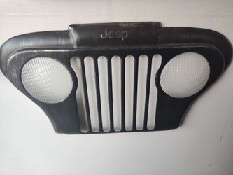 Jeep Grille Wall Art Decor