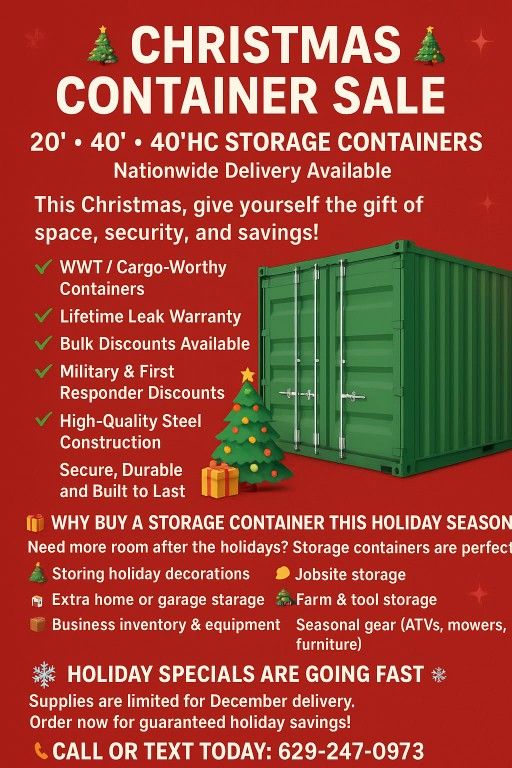 Shipping/Storage Containers