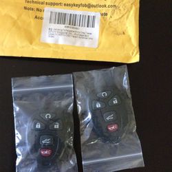 Remotes for Chevy_GMC-Escalade, etc