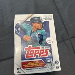 Topps 2023 Pack Golden Mirror New! Never Broke The Sealed Wrap