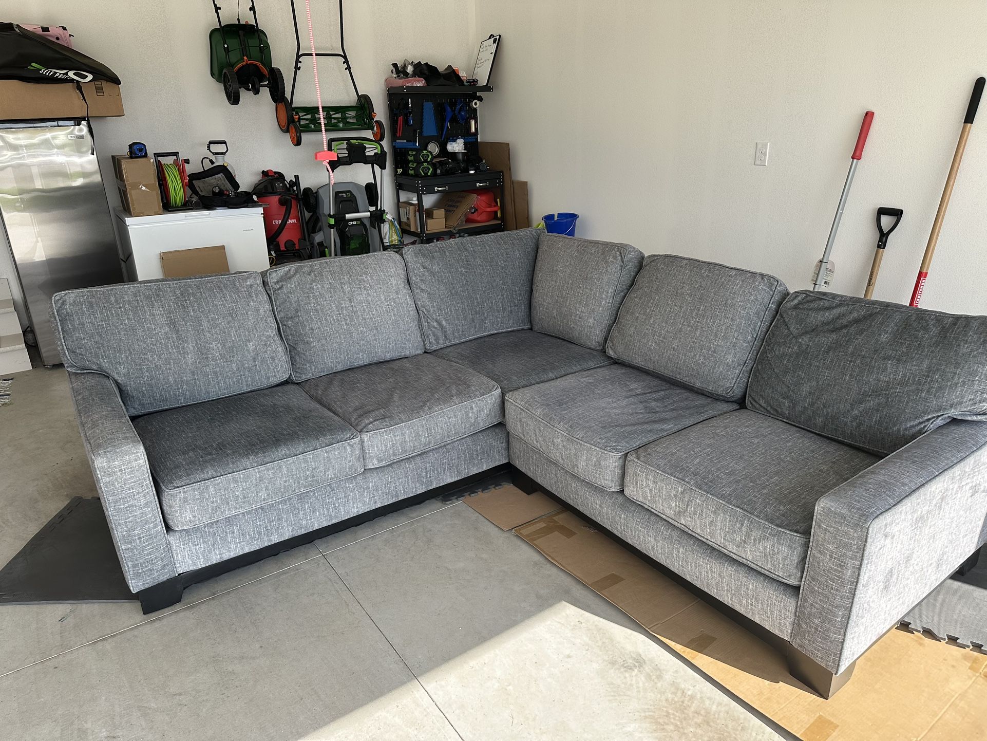 Grey Sectional Couch
