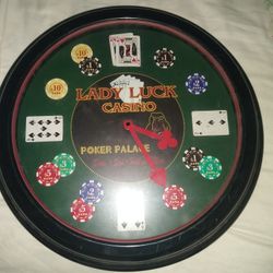 Poker Clock For A Crib Or Bar