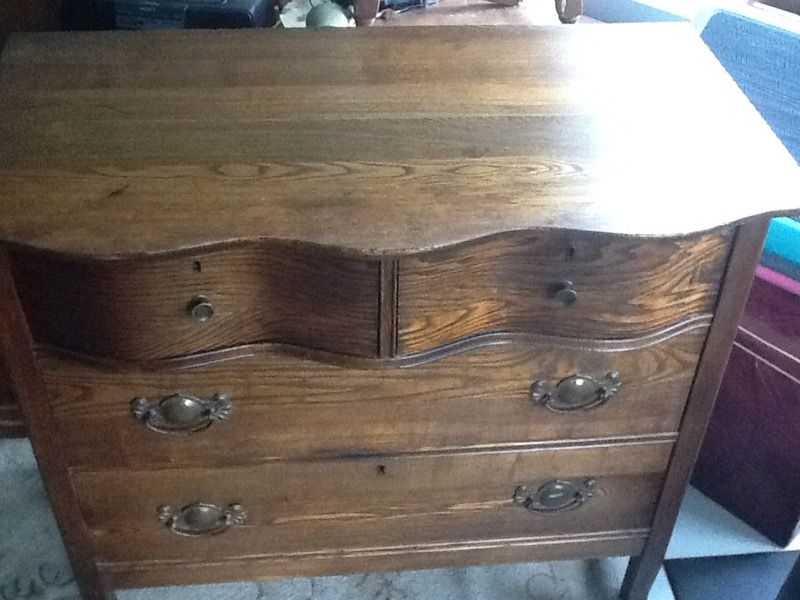 Serpentine Front Dresser