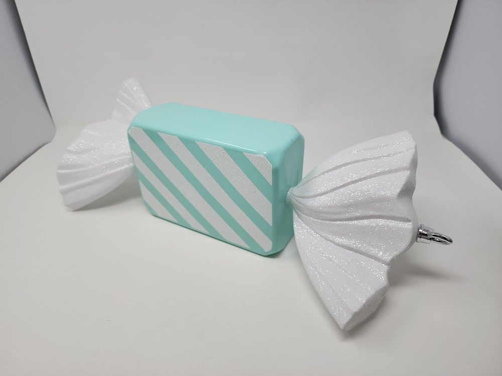 Extra Large Vickerman Christmas Ornament (689974)
18.5" - Seafoam - Rectangle - Stripe - Candy