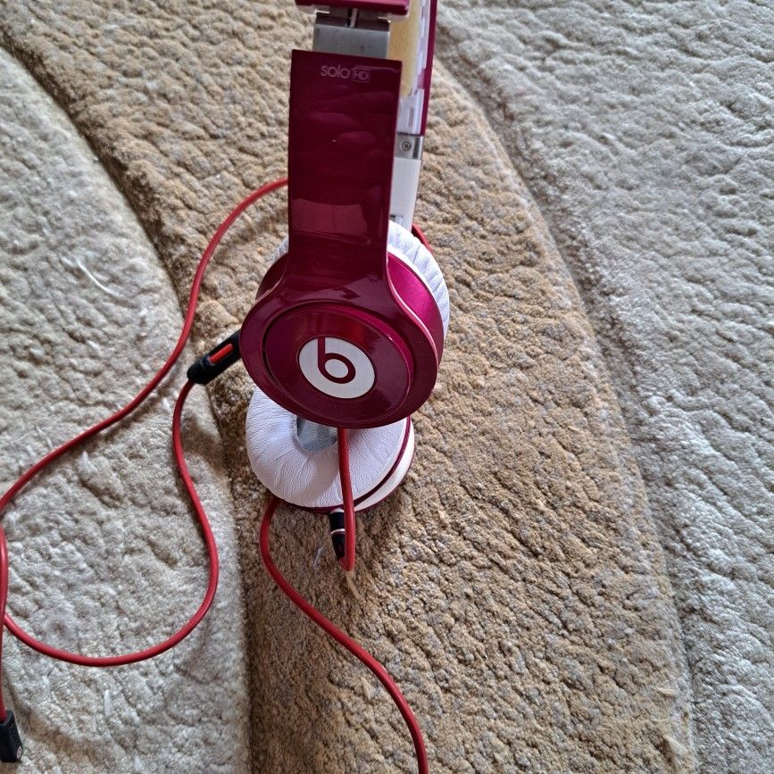 Pink Beats Headphones