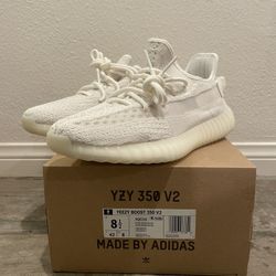 adidas Yeezy Boost 350 V2 size 8.5 -bone