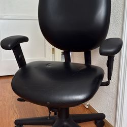 Steelcase Criterion Leather Ergonomic Office Chair 