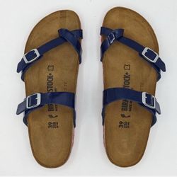 Birkenstock Sandals Navy Blue,  Brand New, Size 39 $90
