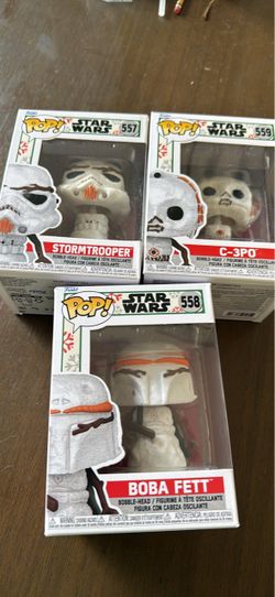 Funko Pop Star Wars Holiday Set of 3