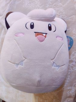 Squishmallows 10-Inch Plush Toy, Official Kellytoy (Pokemon Clefairy) 