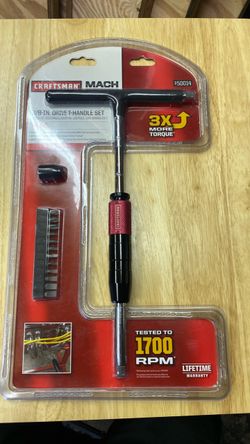 Craftsman Mach 3/8-In. Drive T-Handle Set