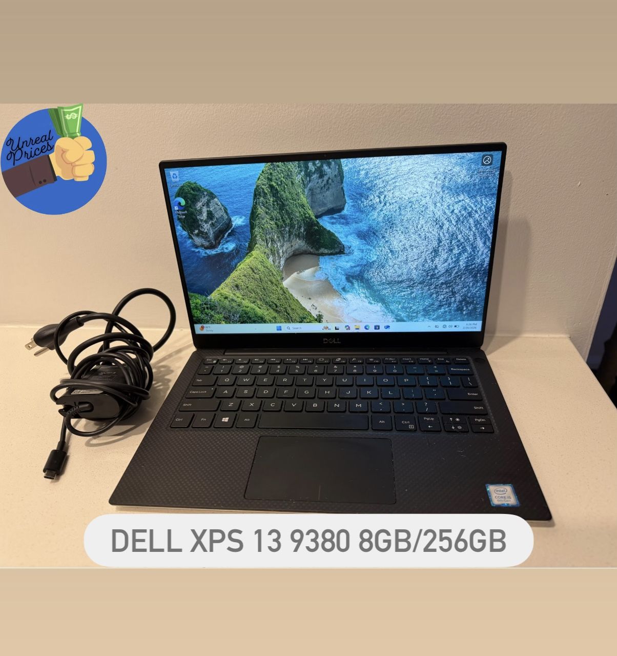 Dell XPS 13 9380 – 13.3” Full HD – i5 – 8GB RAM – 256GB SSD 💻