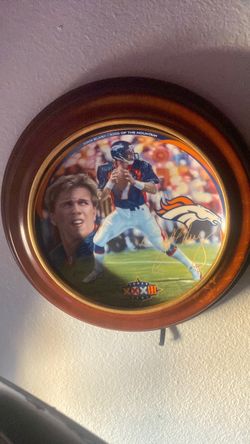 John Elway Super Bowl XXXII Collector Plate