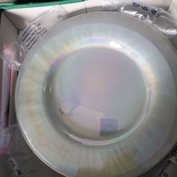 Iridescent Charger Plates