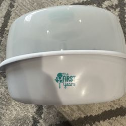 The First Years Simple Steam Microwave Sterilizer - white, one size