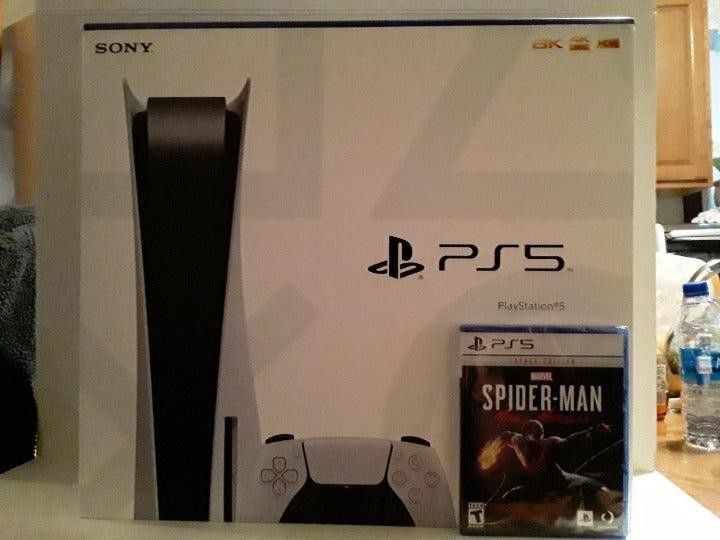 New Sony PS5 Console Disc Version & Game