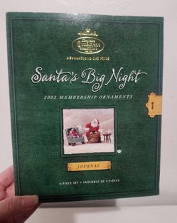 Hallmark Keepsake-Santa's Big Night 2002 BNIP