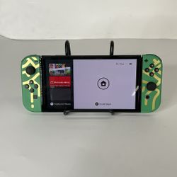 Nintendo Switch OLED W/ Custom Joy-Cons (The Legend Of Zelda) Gaming Console