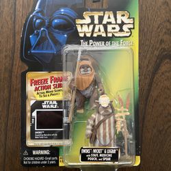 Star Wars 1997 Power Of The Force Ewok Pack