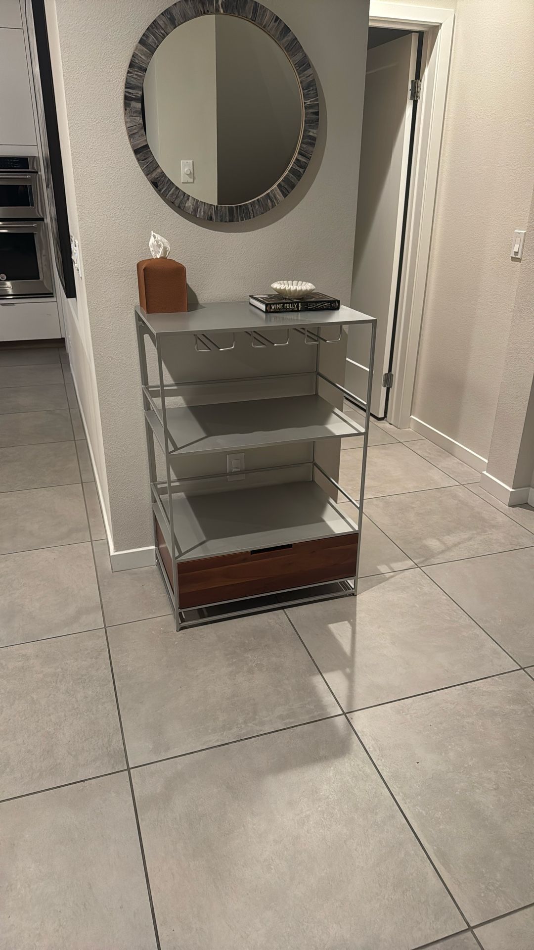 West Elm Bar Cart