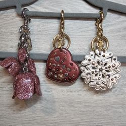Three or One Choice(s) Coach Keychains