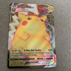 Pikachu VMax 044/185 Pokemon Vivid Voltage Ultra Rare Full Art New Fresh Pack