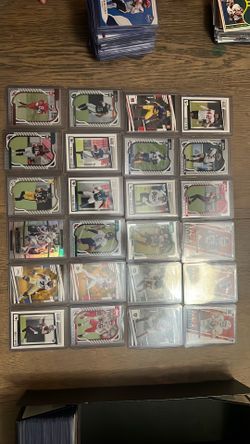 Rookie card lot football