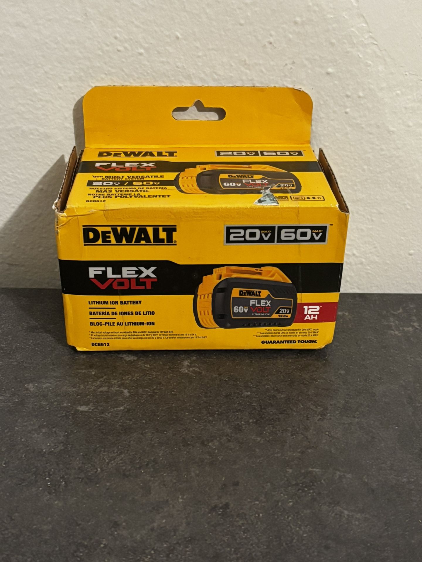 Dewalt 12ah Flex Volt
