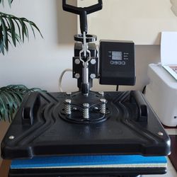 Multifunction Heat Press With Attachments 