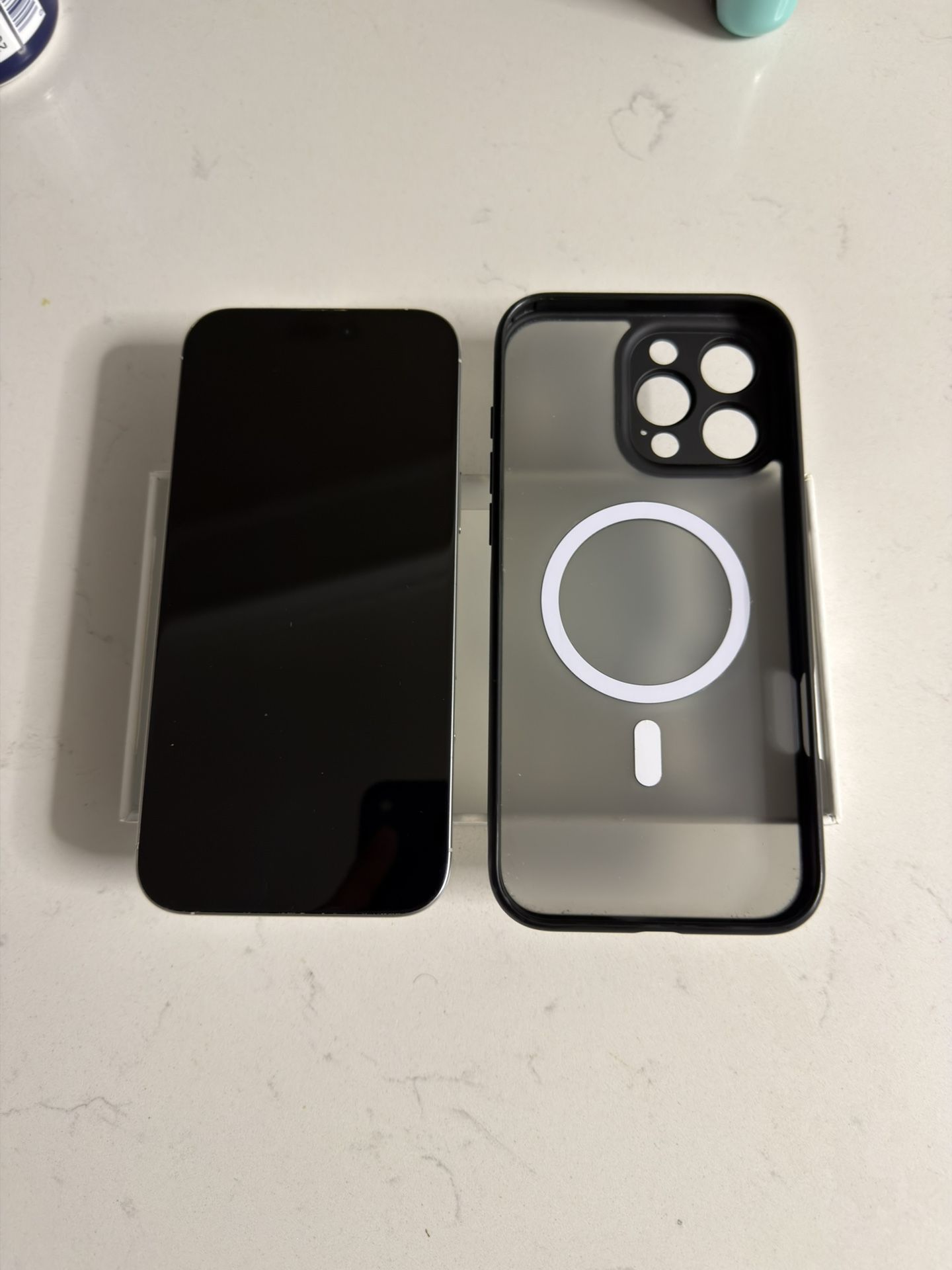 IPhone 16 Pro MAX - 512GB WHITE titanium with box-unlocked with original box and case