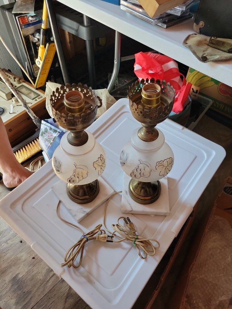 Table lamps Vintage