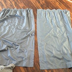 Gray Curtains - Set Of 2