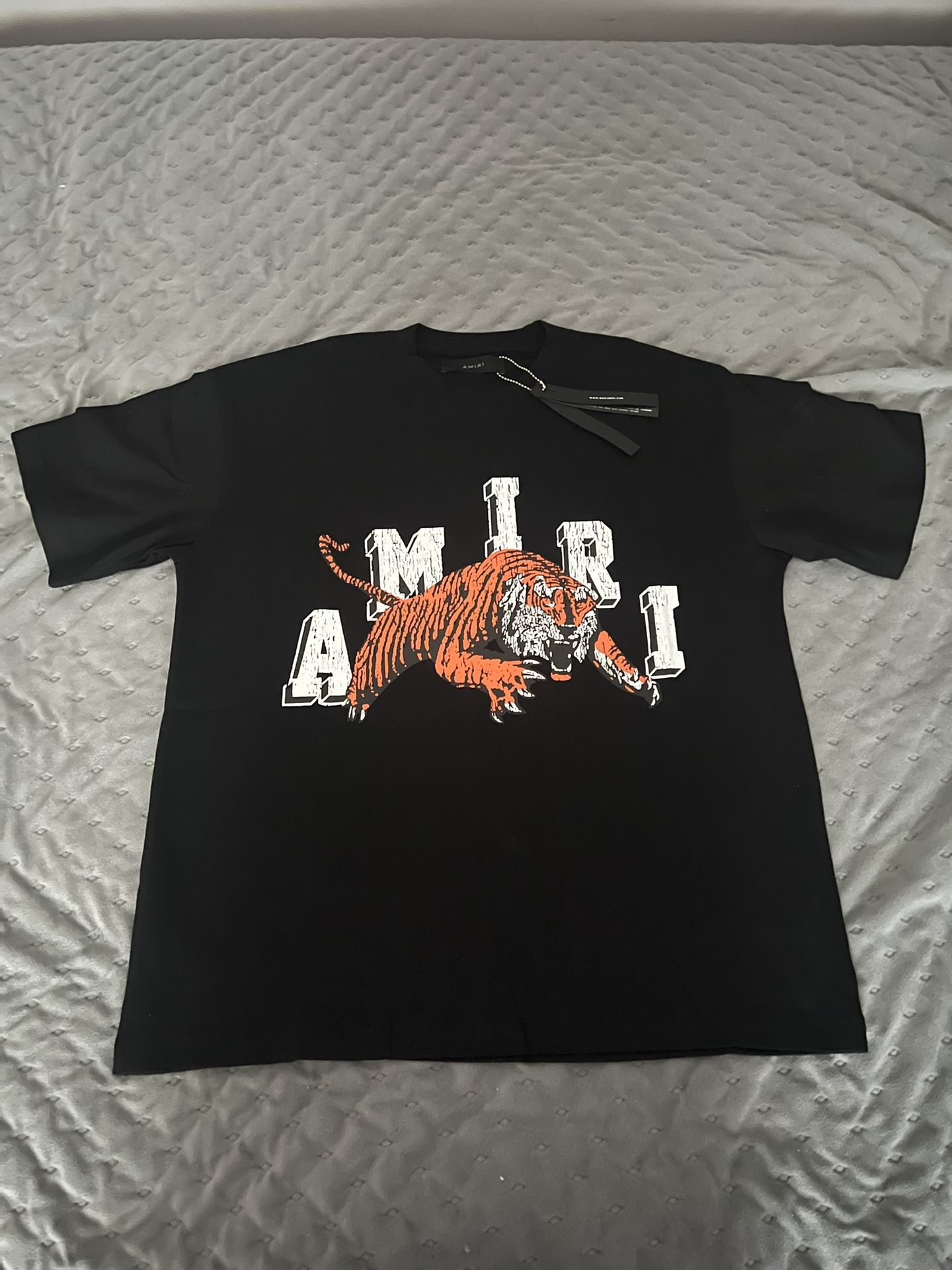 Amiri Black Tiger Shirt