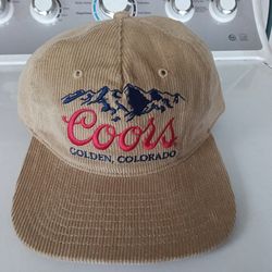 Coors snapback beer hats