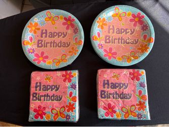 Paper Plates & Napkins