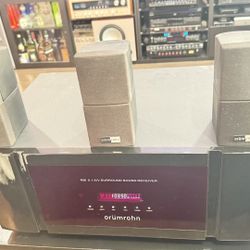 ORUM ROHN R50 5.1 SURROUND SOUND HOME THEATER SYSTEM