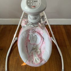 (Surreal Serenity) Fisher-Price Deluxe Cradle 'n Swing