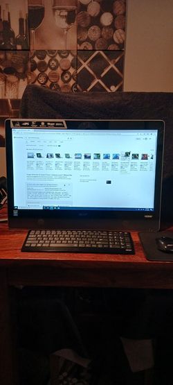 Acer All-in-one 23" touch Screen PC, Intel Core I5, 1TB,  8GB Ram  (Read)