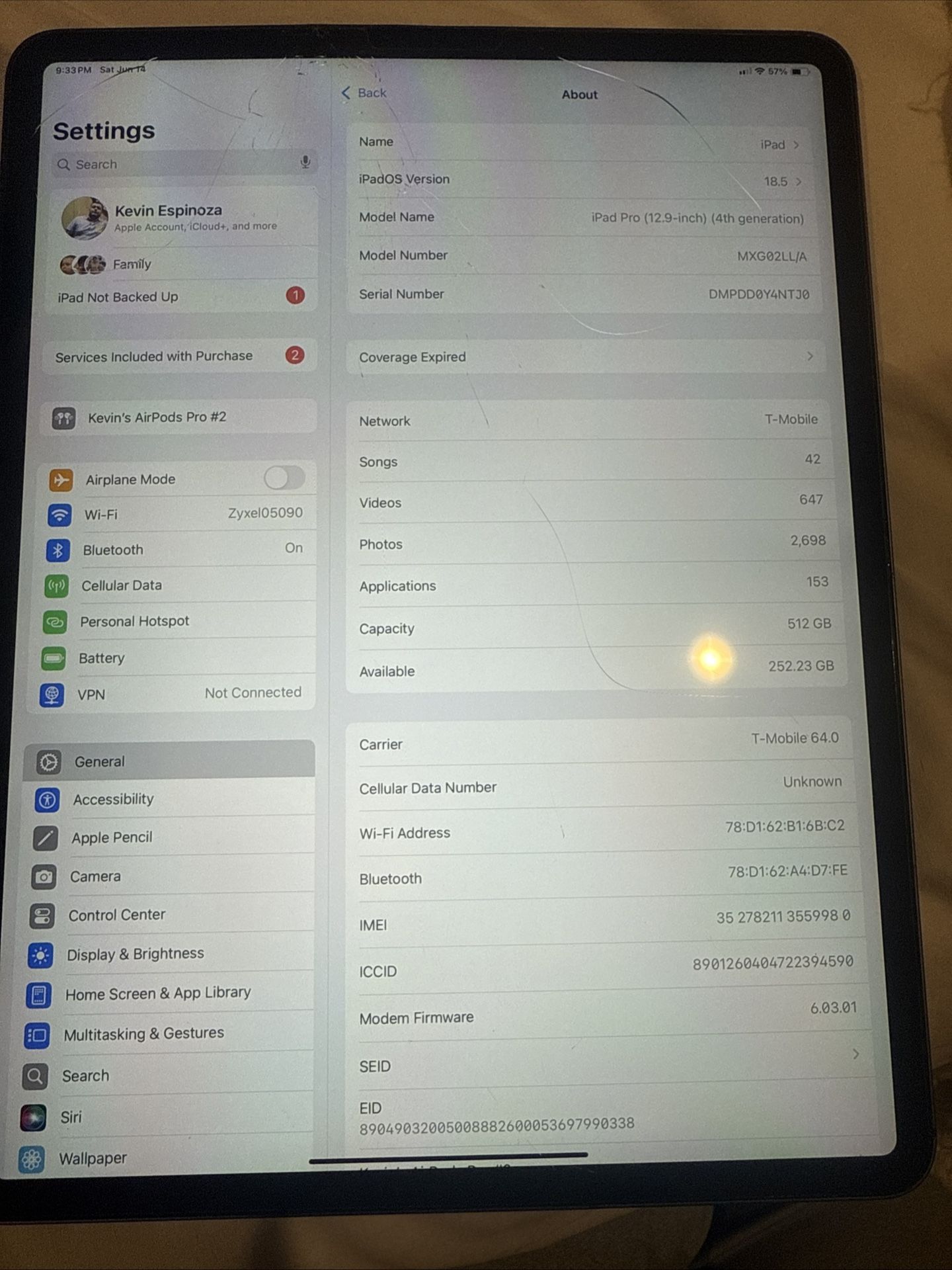 Ipad Pro 4th Gen