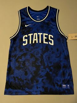 Nike Men’s Dri-Fit States USA Soccer Fútbol Camo Basketball Jersey New BNWT