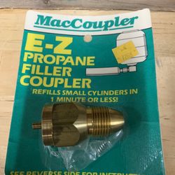 E-Z Propane Filler Coupler