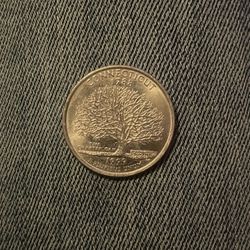 1999D Connecticut Quarter Dollar 